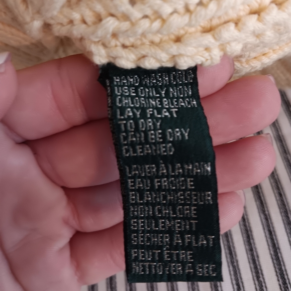 Vtg Ralph Lauren hand knit sweater - Picture 5 of 5